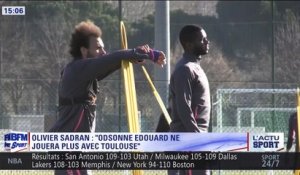 Sadran : "Ce qu'a fait Odsonne est inadmissible, il repart à Paris"