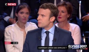 E. Macron à M. Le Pen : "Ce que vous proposez c'est la guerre économique"