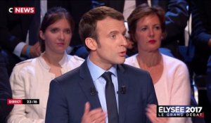 Emmanuel Macron : "Il faut un renouvellement de la classe politique"