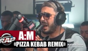 A:M "Pizza Kebab Remix" en live #PlanèteRap