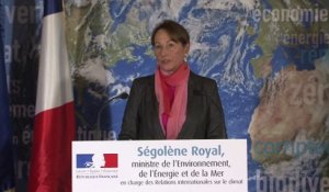 Déclaration de Ségolène Royal sur Fessenheim  suite au conseil d'administration d'EDF
