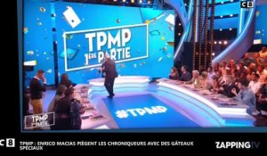 Cyril Hanouna – TPMP : Enrico Macias piège les chroniqueurs avec des gâteaux spéciaux (vidéo)