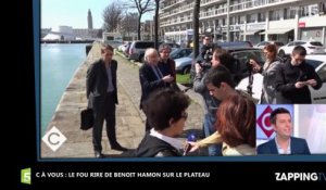 C à vous : Benoît Hamon se prend un fou rire sur le plateau (vidéo)