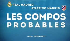 Atlético Madrid-Real Madrid : les compos probables