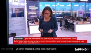 Une journaliste de France Info se fait raccrocher au nez par un expert en direct (Vidéo)