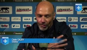 Réactions de Cédric Daury et Mickaël Tacalfred après la victoire face à Amiens