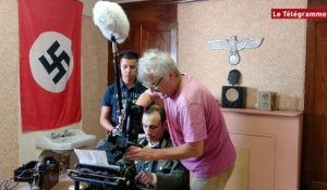 Plémet (22). Le presbytère transformé en plateau de tournage