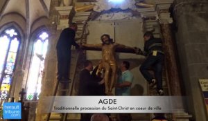 AGDE - 2017 - Traditionnelle procession du Saint-Christ