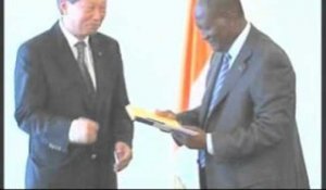 Le chef de la mission de l`ONU en Côte d'Ivoire a fait ses adieux au Président Ouattara