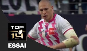 TOP 14 ‐ Essai Sergio PARISSE (SFP) – Paris - Pau – J24 – Saison 2016/2017