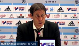 OM - St Etienne : la réaction de Garcia