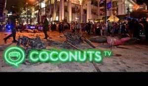 EXCLUSIVE: Bangkok bombing aftermath near Erawan Shrine | Coconuts TV