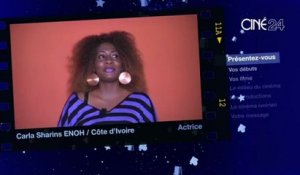CINE 24 - Côte d'Ivoire: Carla Sharins Enoh, actrice