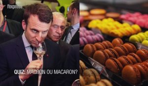 Macron ou macaron? Le quiz sucré de la présidentielle