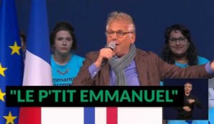 Daniel Cohn-Bendit soutient "le petit Emmanuel"