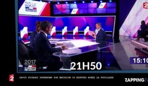 Fusillade des Champs-Élysées : l'émission de France 2 interrompue trop tard par David Pujadas selon Twitter (Vidéo)