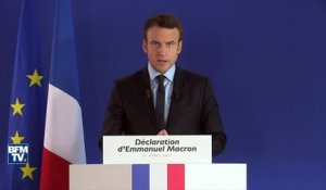 Emmanuel Macron: "J'installerais une Task force capable d'agir 24 heures sur 24 contre Daesh"
