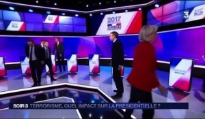 Présidentielle : les réactions des candidats face à l’attentat des Champs-Elysées