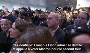 Fillon reconnaît sa défaite après des obstacles "trop nombreux"