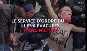 Un photographe et des Femen interpellés à Hénin-Beaumont