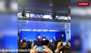 Discours de François Fillon après les résultats du 1er tour