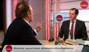 "Les électeurs de Jean-Luc Mélenchon ne veulent pas du quinquennat d'un banquier" Nicolas Bay (27/04/2017)
