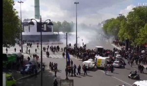 "Ni Macron, ni Le Pen" : heurts entre lycéens et forces de l'ordre