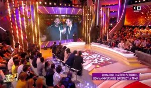 Emmanuel Macron interviewé par Cyril Hanouna pour la 1 000e de TPMP