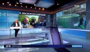 Emmanuel Macron : en campagne dans la Vienne