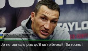 Poids lourds - Klitschko : ''Je ne pensais pas qu’il se relèverait''