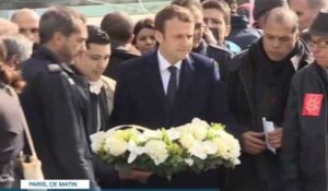 Emmanuel Macron rend hommage à Brahim Bouarram, tué par des militants d’extrême droite (Vidéo)