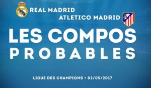 Real Madrid-Atlético Madrid : les compos probables