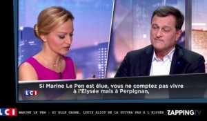 Marine Le Pen : Louis Aliot, son compagnon, n'emménagera pas à l'Elysée si elle est élue (vidéo)