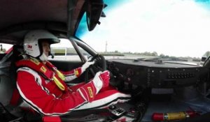 [VIDEO 360] Ferrari 308 GTB au circuit du Val de Vienne