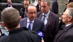 François Hollande sur le débat: "Je suis sûr qu'Emmanuel Macron saura trouver les mots"