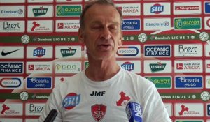 BREST - NIMES : CONFÉRENCE DE PRESSE D'AVANT-MATCH