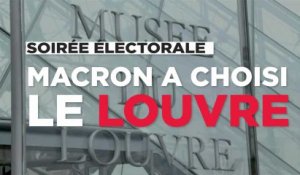 S'il est élu président, Macron a choisi le Louvre pour fêter sa victoire