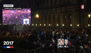 "La France l'a emporté" : le discours d'Emmanuel Macron devant ses partisans après son élection à la présidentielle