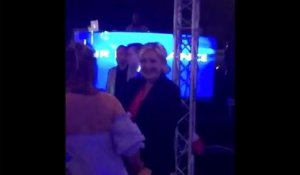 Le Pen Dances Off Crushing Election Defeat