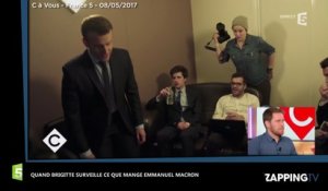 Emmanuel Macron : Brigitte ne veut pas qu’il mange "des saloperies" (Vidéo)