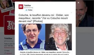Mort de Coluche : son maquilleur sort du silence