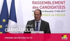 Conférence de presse lors du rassemblement des candidat(e)s