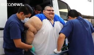 Mexique : Juan Pedro Franco Salas, l'homme le plus gros du monde, opéré pour un pontage gastrique