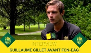 Guillaume Gillet avant FCN-EAG