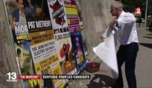 En Marche : suspense pour les candidats
