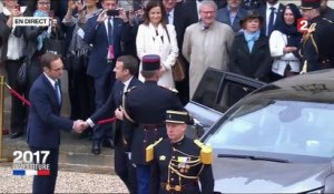 Passation de pouvoirs : revivez l'arrivée d'Emmanuel Macron à l'Elysée