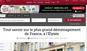 François Hollande : un déménagement à 55 000 euros ?