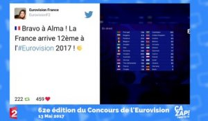 Les internautes félicitent Alma après sa prestation à l'Eurovision !