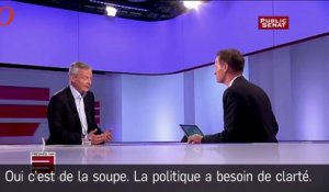Quand Bruno Le Maire étrillait Emmanuel Macron