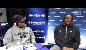Cam Newton Compares Russell Wilson & Peyton Manning, Freestyles & Gives Super Bowl Thoughts